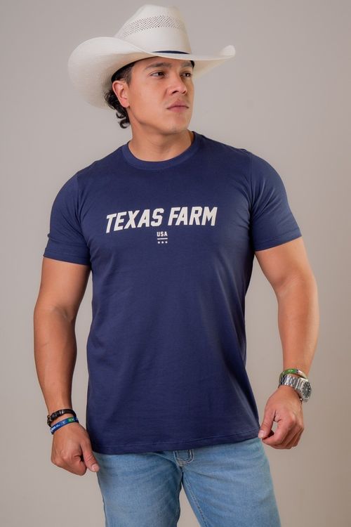 Camiseta Masc Texas Farm