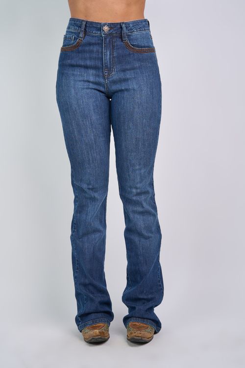 Calça Jeans Saddle Brow Miss Country