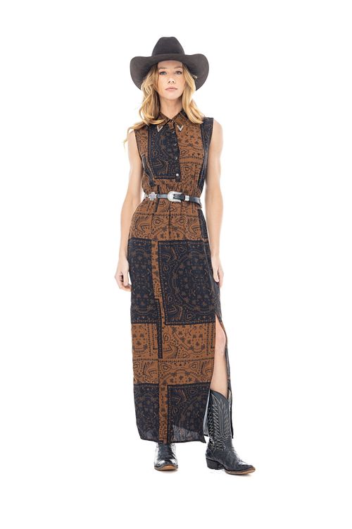 Vestido Rusty Rose Zenz Western