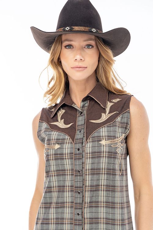 Vestido Rust Wood Zenz Western
