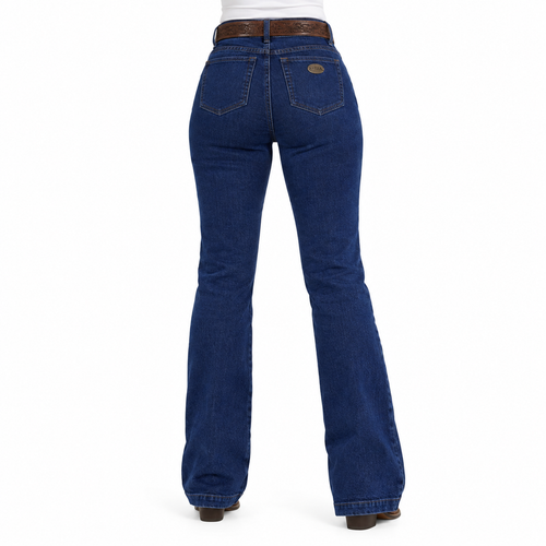 Calça Fem Boot Cut Amaciada Tassa