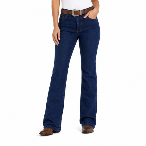 Calça Fem Boot Cut Amaciada Tassa