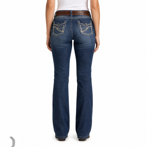 Calça Fem Boot Cut Selff 4u