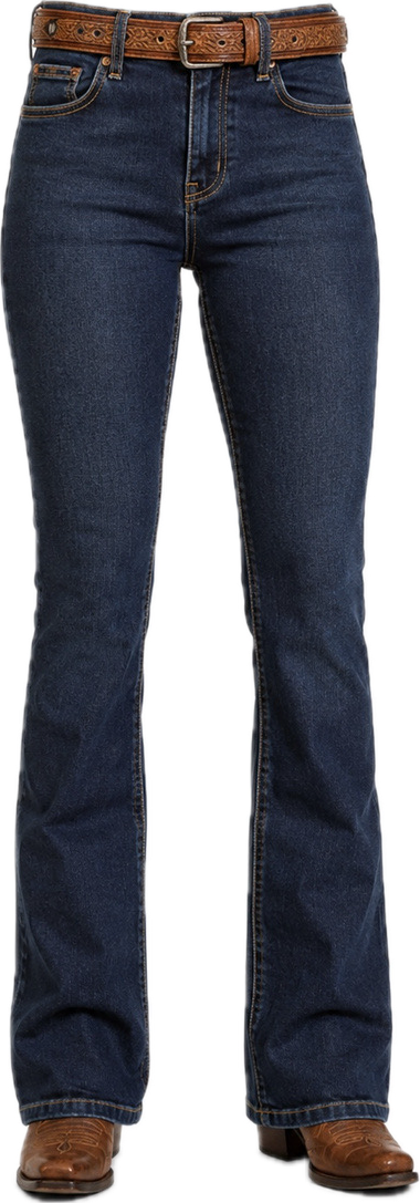 Calça Fem Boot Cut Dirty Selff Western
