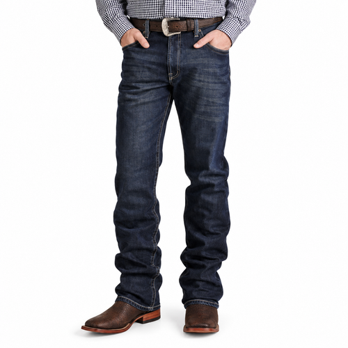 Calça Jeans Masc Relaxed Dark Selff Western