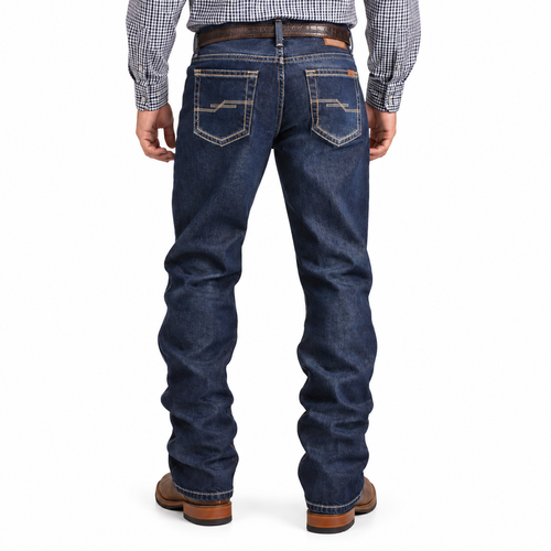 Calça Jeans Masc Relaxed Dark Selff Western