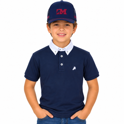 Camiseta Polo Infantil Hdr Masculina