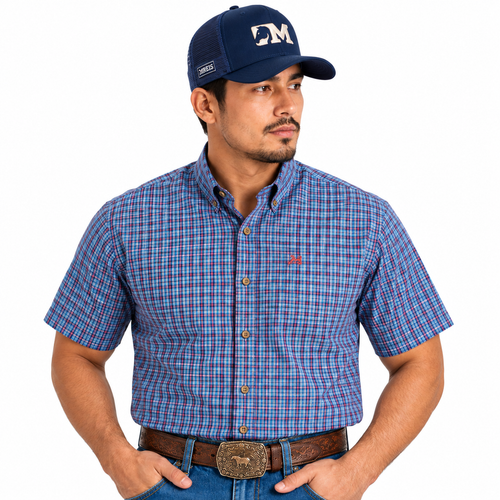 Camisa Masc Mc Classic Fit Xadrez All Hunter