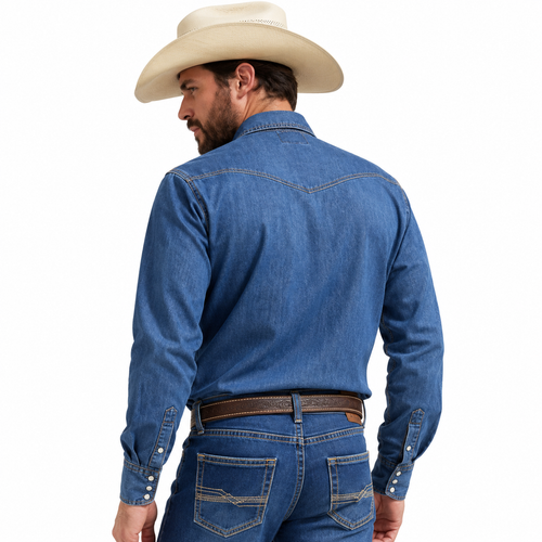 Camisa Masc Jeans Selff Western