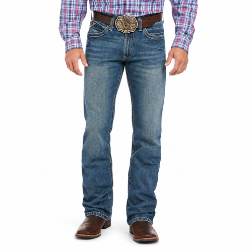 Calça Ariat M4 Low Rise Boundary Boot Cut 10012136