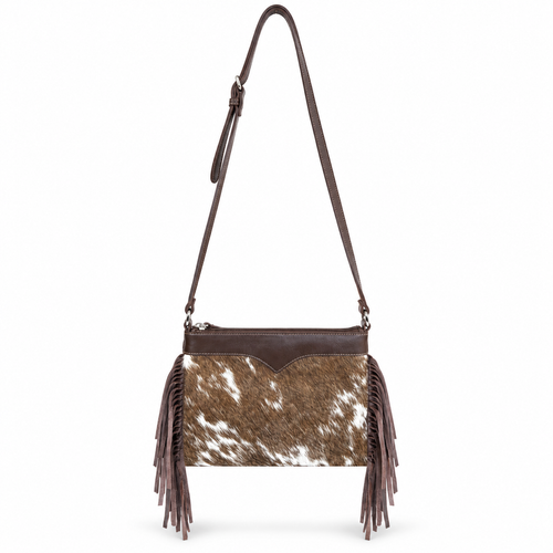 Bolsa Franja Pequena Caramelo