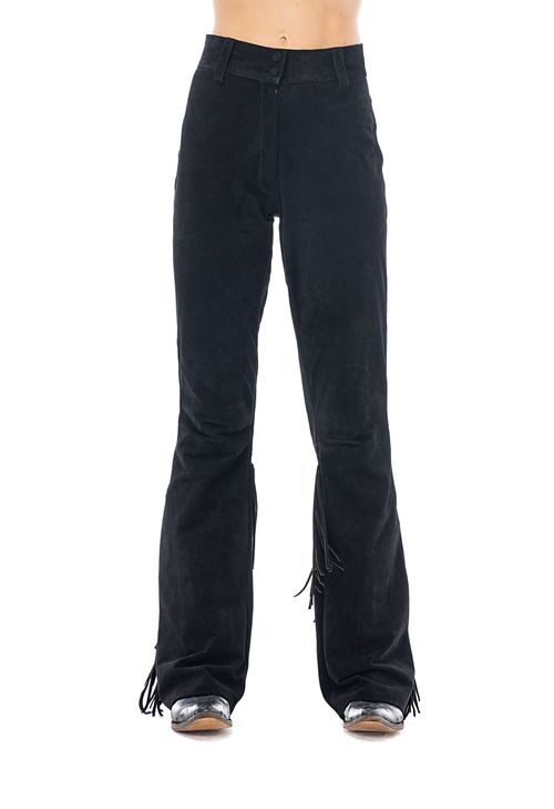 Calça em Couro Chaparral Zenz Western