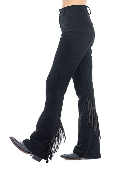 Calça em Couro Chaparral Zenz Western