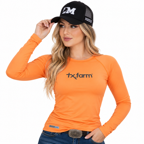 Camiseta Fem Uv Texas Farm