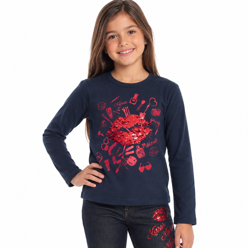 Camiseta Infantil Feminina Tassa