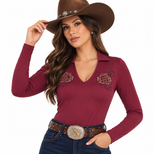 Body C/ Pedras Cavalos