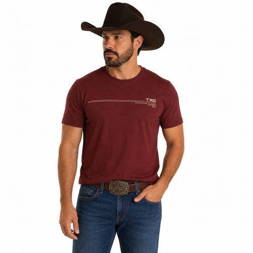 Camiseta TXC Fio 30 Ref Bordo