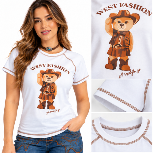 T-Shirt Teddy Miss Country