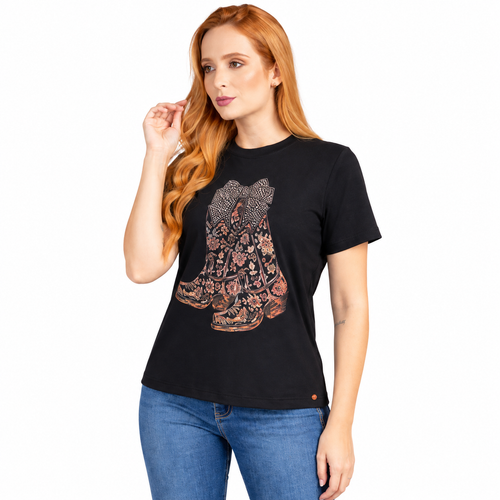 T-Shirt Boots Miss Country