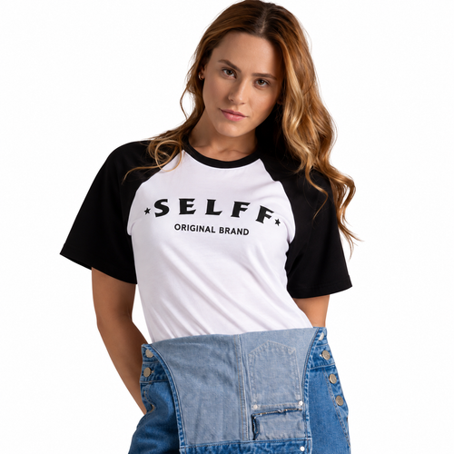 T-Shirt Fem Raglan Selff Western