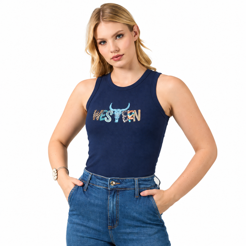 Regata Western Marinho Miss Country