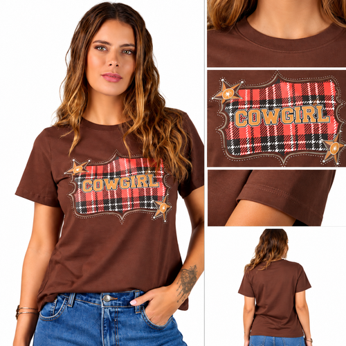 T Shirt Red Spirit Miss Country