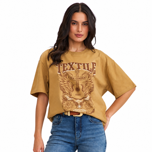 Camiseta Oversized Fio 30 TXC