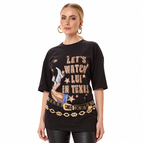 T-Shirt Over Lui Moon Horse
