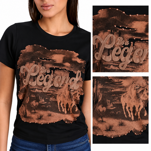 T-Shirt Legend Moon Horse