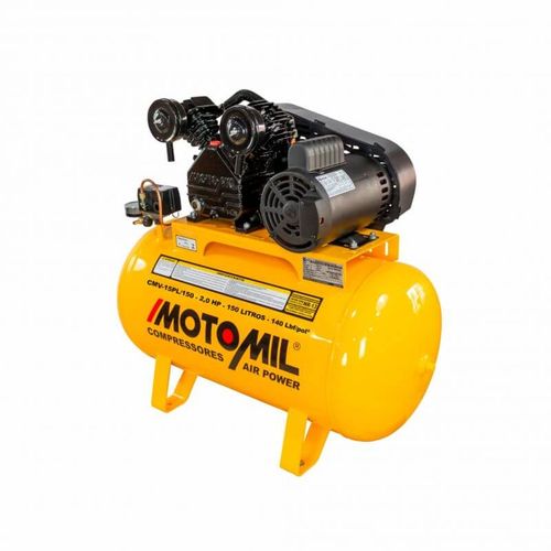 COMPRESSOR DE AR 15/150 MONO 140lbs AMARELO MOTOMIL