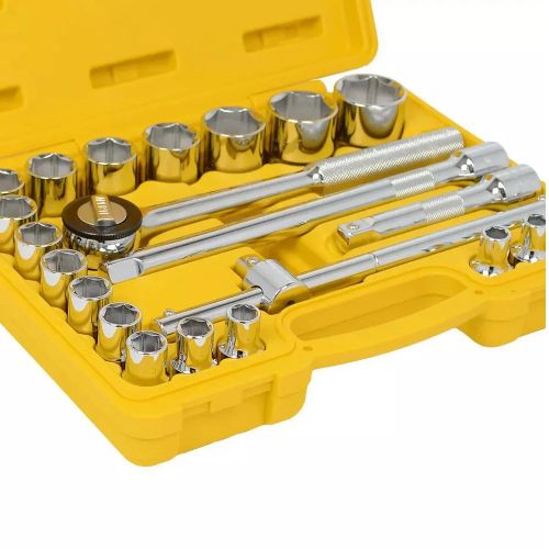 JOGO SOQUETE 1/2 SEXTAVADO 8-32MM 22 PEÇAS 43610/022 TRAMONTINA