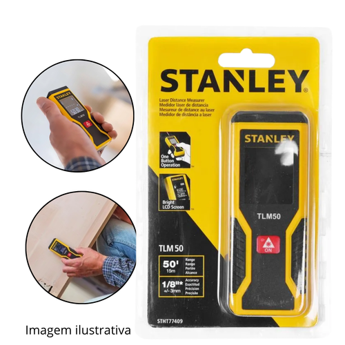 MEDIDOR DISTÂNCIA LASER 15M TLM50 STANLEY