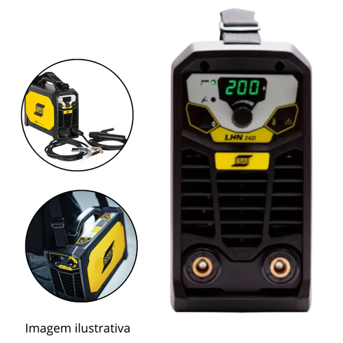 APARELHO DE SOLDA INVERSORA ESAB LHN 242I 200A 220V