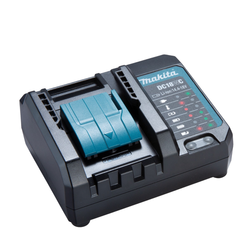 CARREGADOR BATERIA DC18W BIVOLT BATERIA BRANCA MAKITA