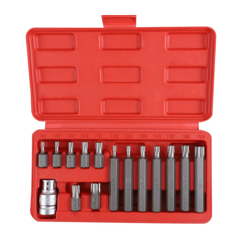 Jogo Bits Torx T20–T55 15 peças Noll