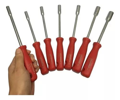 JOGO CHAVE CANHAO 6-12mm 7P GEDORE RED