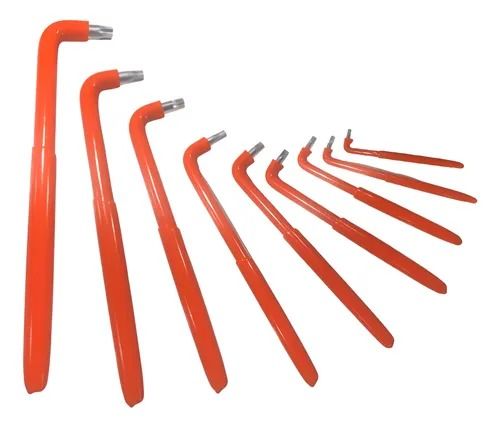 JOGO CHAVE TORX COM 9 PEÇAS ISOLADA 1000V