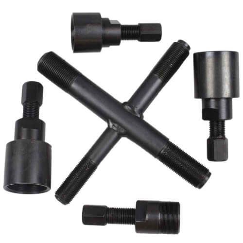 Jogo extrator do rotor (saca volante) cruz universal EMC-1042