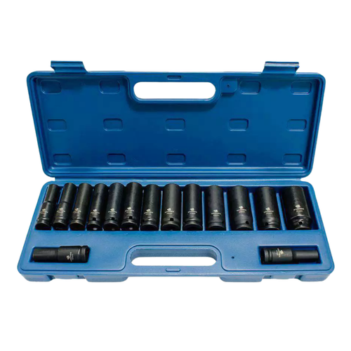 JOGO SOQUETE IMPACTO 1/2 LONGO 10-27mm 15P BREMEN