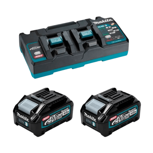 KIT 2 BATERIAS 5A BL4050F + CARREG 40V MAKITA