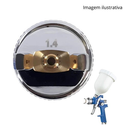 KIT BICO PISTOLA PINTURA 1,4MM CH-HG50 CHIAPERINI