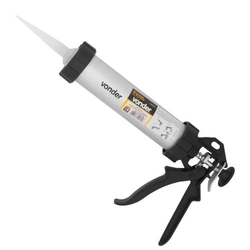 Pistola silicone tubular 600ml Vonder