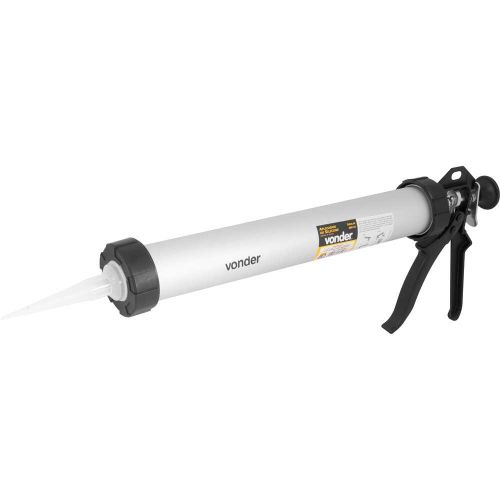 Pistola silicone tubular 600ml Vonder