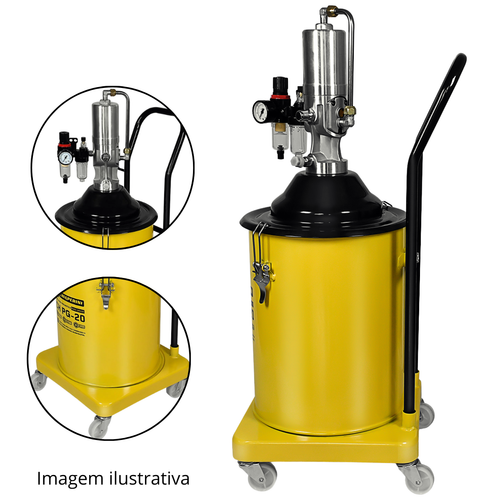 PROPULSORA PNEUMÁTICA PARA GRAXA 20KG CHIAPERINI