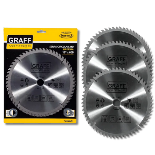 SERRA CIRCULAR WIDIA 10 60D GRAFF