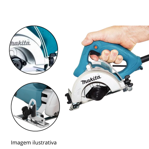 Serra Mármore 1450W 220V Makita 4100NH2Z Compacta