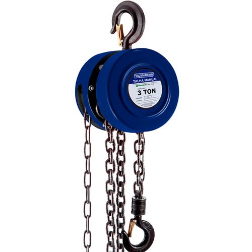 TALHA MANUAL CORRENTE 3000 KGS 5MTS MARCON