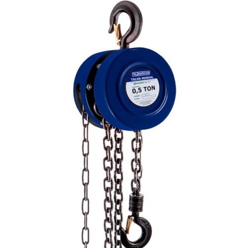 TALHA MANUAL CORRENTE 500 KGS 5MTS MARCON
