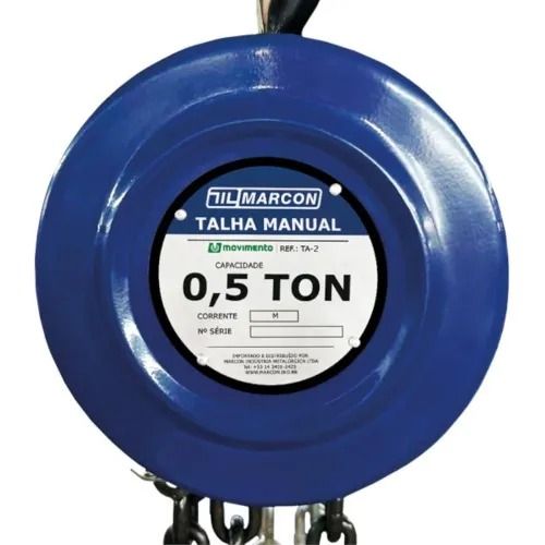 TALHA MANUAL CORRENTE 500 KGS 5MTS MARCON