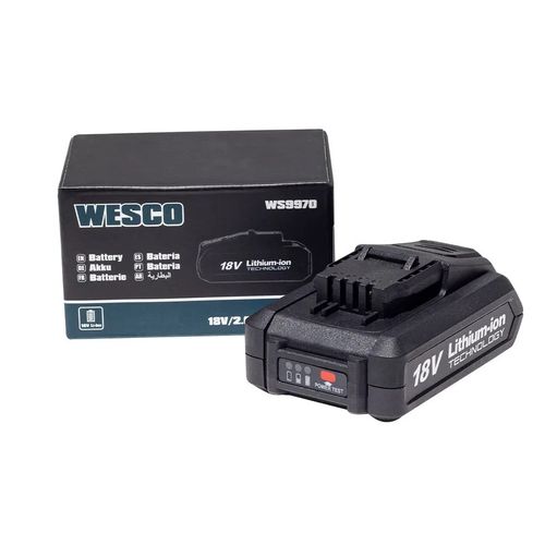 BATERIA LÍTIO 18V 2A USB – WS9805 WESCO